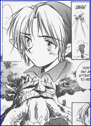 Cool Manga Panels or Pages I found - The Legend of Zelda: Ocarina